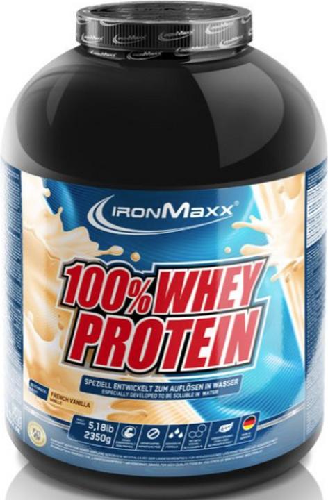 Produktbild IronMaxx 100% Whey Protein (2350g Dose) (French Vanilla Cream, 1 Stk., 2350 g)