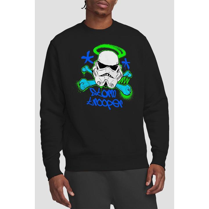 Immagine prodotto Star Wars Felpa Stormtrooper Stencil Adulto Unisex (M)