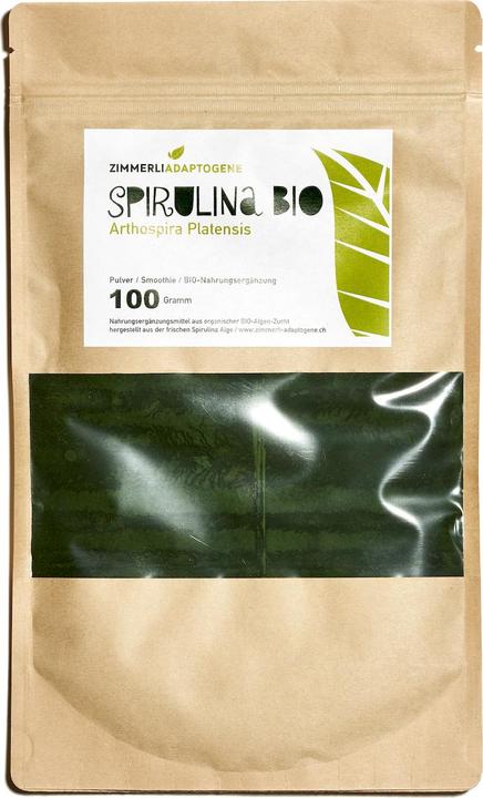 Zimmerli Adaptogene Spirulina Pulver (BIO) (1 Stück, Pulver, 100 g)