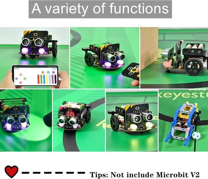 Immagine prodotto Keyestudio Microbit V2.2 Starter- und Car-Kit