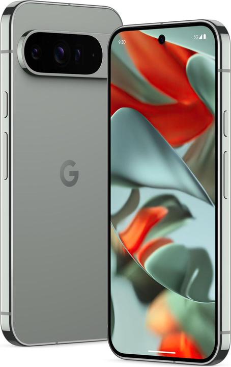Produktbild Google Pixel 9 Pro XL (128 GB, Hazel, 6.80", SIM + eSIM, 50 Mpx, 5G)