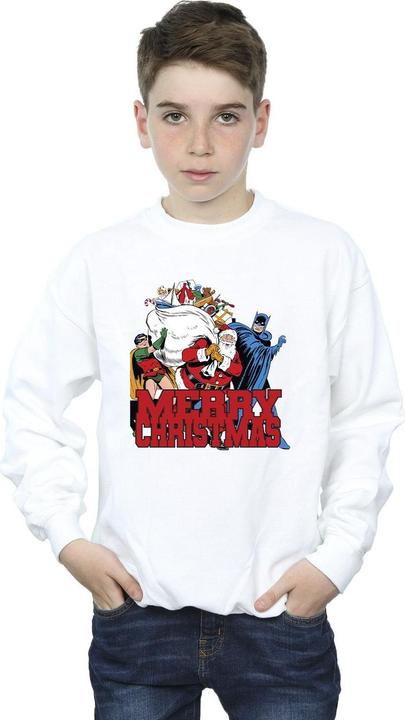 Produktbild Batman Merry Christmas Comic Sweatshirt Jungen (140, 146)