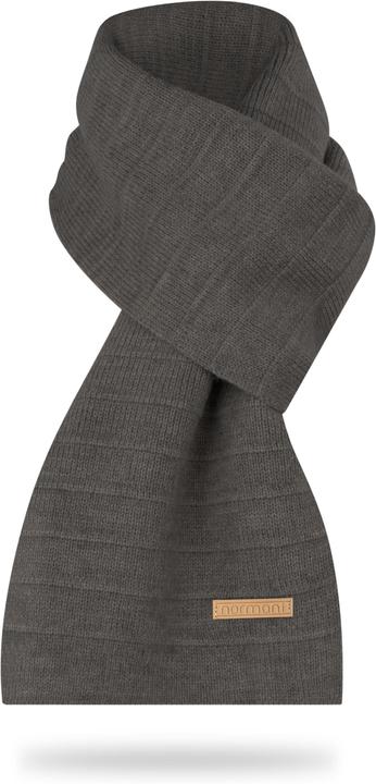 Actual product image Normani Winter set "Sudbury" with hat and scarf mottled brown (One size)