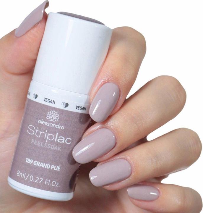 Produktbild Alessandro Striplac Peel or Soak off Grand Plie (189 Grand Plie, UV-Gel Lack)