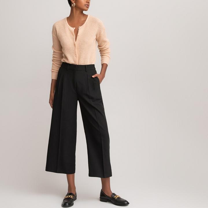 Produktbild La Redoute Collections Weite Bundfaltenhose (32)