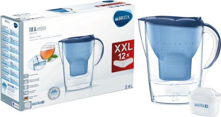 Produktbild Brita Marella + 12 Filterkartuschen (12 x)