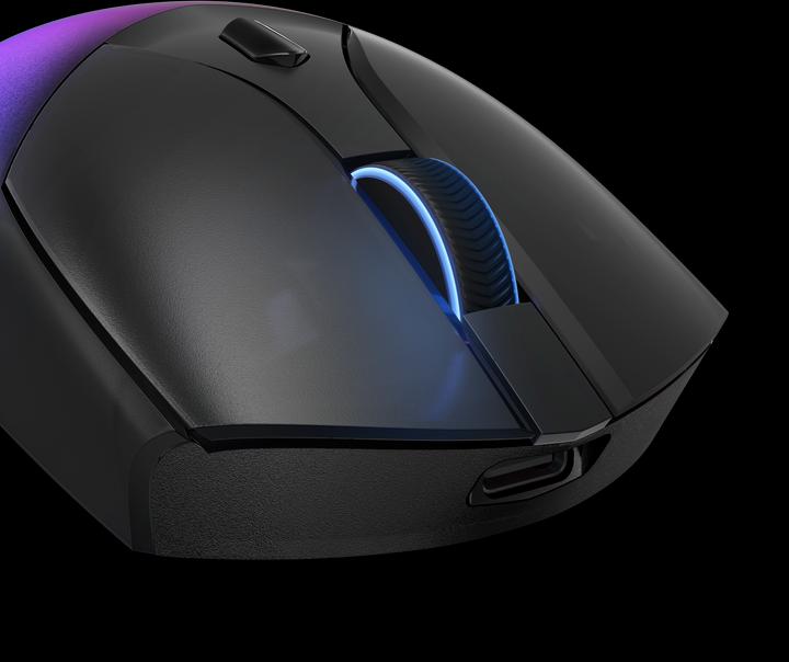 Image du produit Lenovo Legion M410 Wireless RGB Mouse - Mus - 6 knapper - Sort med RGB lys (Sans fil, Filaire)