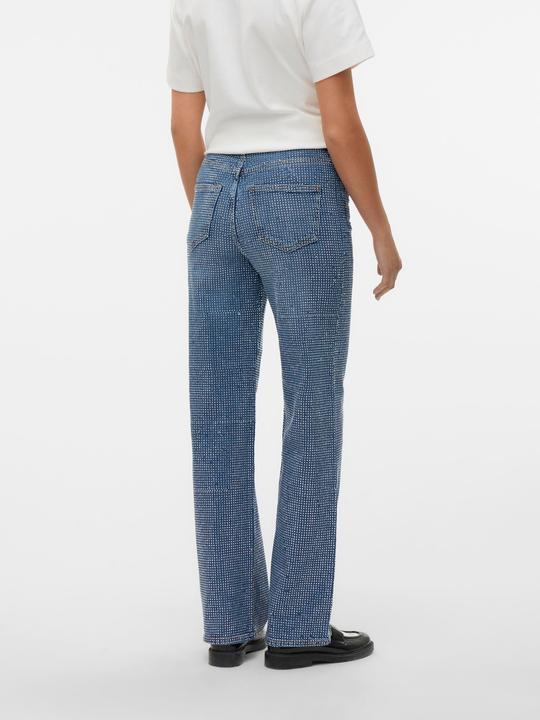 Produktbild Vero Moda VMTESSA Hohe Taille Weiter Beinschnitt Jeans Weit geschnitten (25)