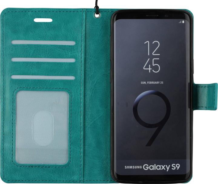 Produktbild PhoneLook Hülle Premium Flip Türkis (Samsung Galaxy S9+)