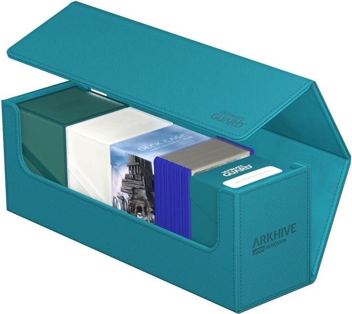 Image du produit Ultimate Guard Boîte à cartes XenoSkin Arkhive Monocolor 400+ bleu pétrole