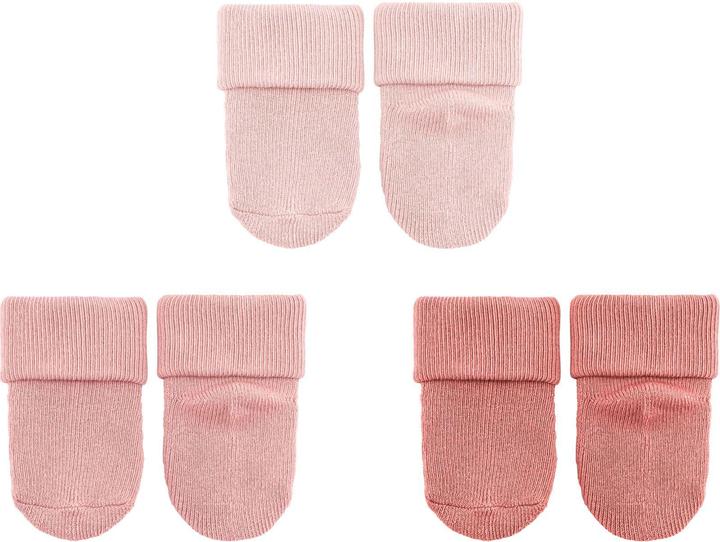 Produktbild Sterntaler Socken 3er Set uni Zartrosa One Size (3er Pack, One Size)