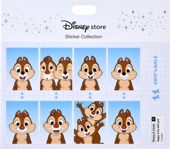 Actual product image Disney Chip & Dale Fotoaufkleber Sticker Collection