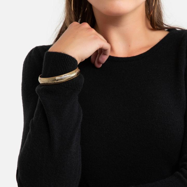 Actual product image Anne Weyburn Jumper with round neckline (42)