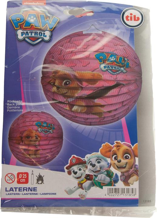 Actual product image Tib Paw Patrol" pull lantern 25 cm