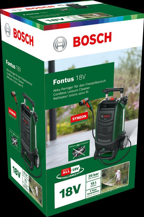 Produktbild Bosch Home & Garden Fontus 18V (Akkubetrieb)