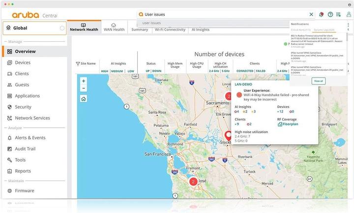 Actual product image HPE E Aruba Central 25/6100, Foundation Subscription, 3 years, E-STU (12 Devices, 36 months)