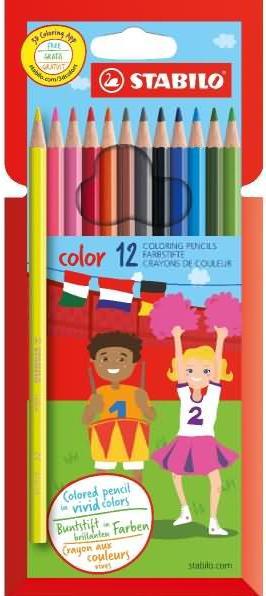 Produktbild STABILO Buntstift (Mehrfarbig, 12 x)
