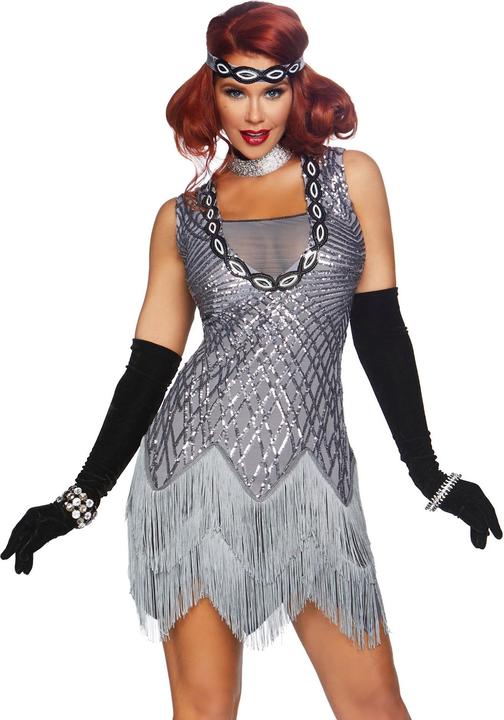 Actual product image Leg Avenue 20s Charleston - Glitter Flapper (S)