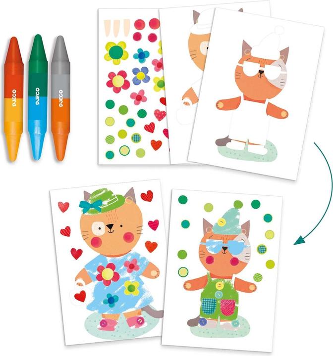 Immagine prodotto Djeco Set creativo case per animali