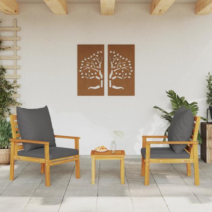 Produktbild VidaXL 10-tlg. Garten-Lounge-Set mit Kissen