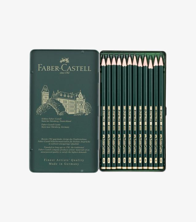 Immagine prodotto Faber-Castell Matita Castell 9000 (2H, 12 x)