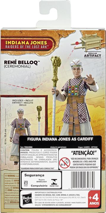 Produktbild Hasbro Indiana Jones René Belloq, Toy figure, Movie & TV series, 114 g