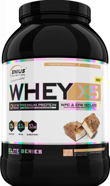 Produktbild Genius Nutrition Whey-X5 (Bueno Chocolate, 900 g)