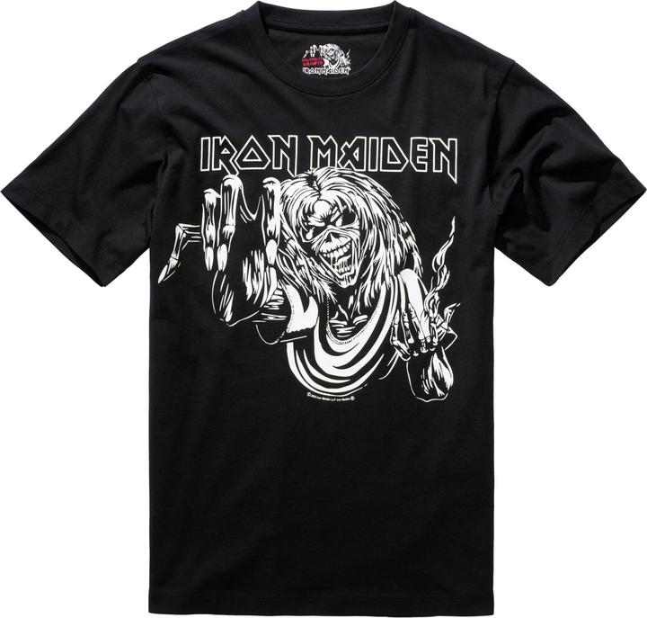 Produktbild Brandit Iron Maiden Tee Shirt Design 3 ( glow in the dark pigment) - 137557 (L)