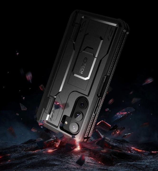 Actual product image Tech-Protect Kevlar Pro Pen case for Samsung Galaxy Z Fold 5 - black (Samsung Galaxy Z Fold5)