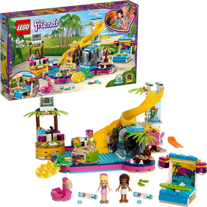 Immagine prodotto LEGO La festa in piscina di Andrew (41374, LEGO Friends)