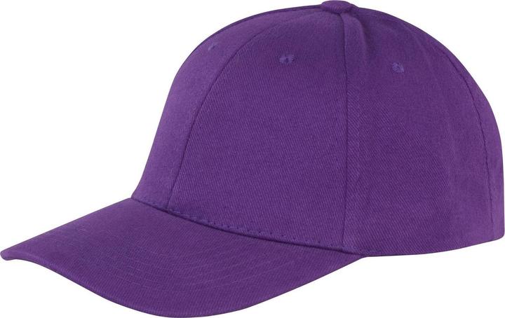 Actual product image Result Memphis 6 Panel Brushed Cotton Low Profile Baseball Cap (One size)