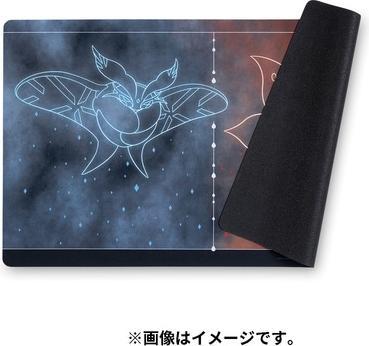 Actual product image Pokémon Volcarona & Frosmoth Freezer Burn play mat/playmat