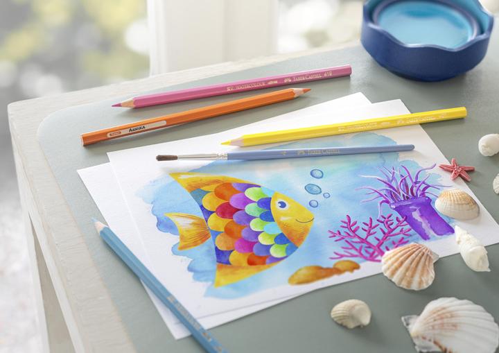 Image du produit Faber-Castell Crayons d'aquarelle Classic (Multicolore, 24 x)