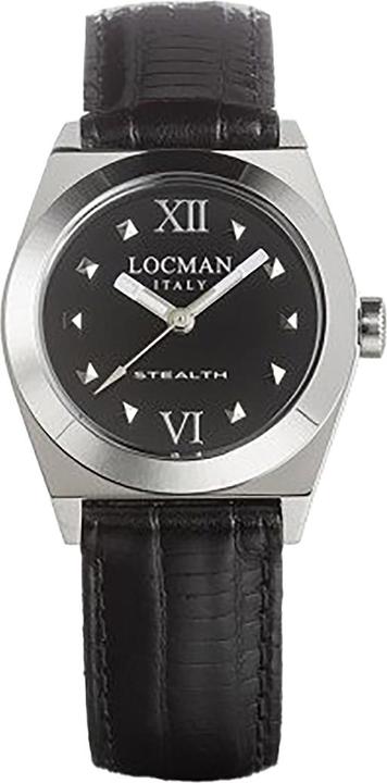 Actual product image Locman Italy ladies' watch Stealth black Ref. 0204A (Analogue wristwatch, 33 mm)