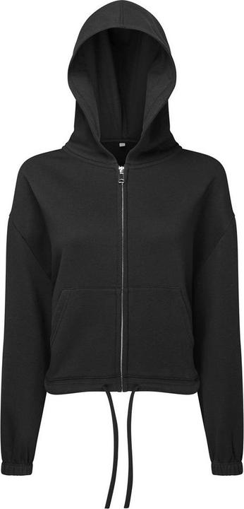 Tri Dri Hoodie mit durchgehendem Reissverschluss kurz geschnitten