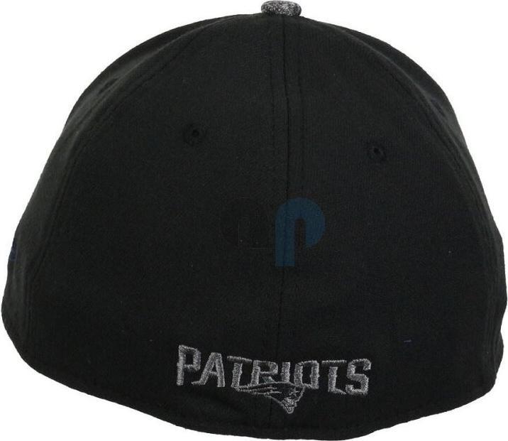 Actual product image New Era 39Thirty Cap - GREY New England Patriots noir (54, 55, 56, 57)
