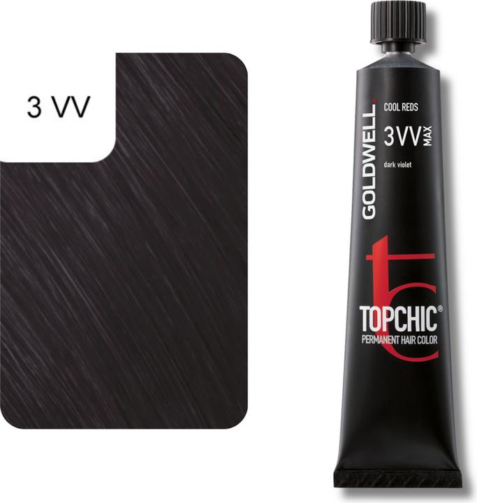 Actual product image Goldwell Topchic (3VV dark violet)
