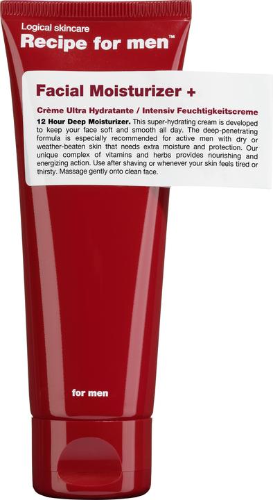 Recipe for men 12-Stunden Feuchtigkeitscreme (75 ml, Tagescreme)