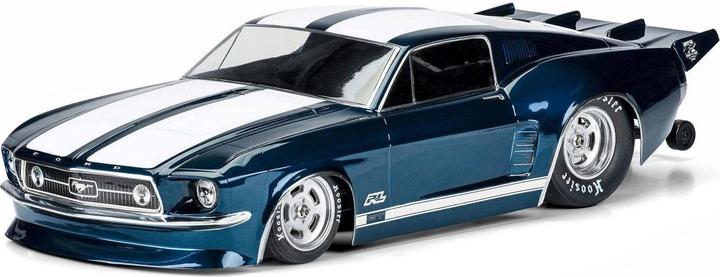 Proline Carrozzeria Ford Mustang 1967 Drag non verniciata, 1:10