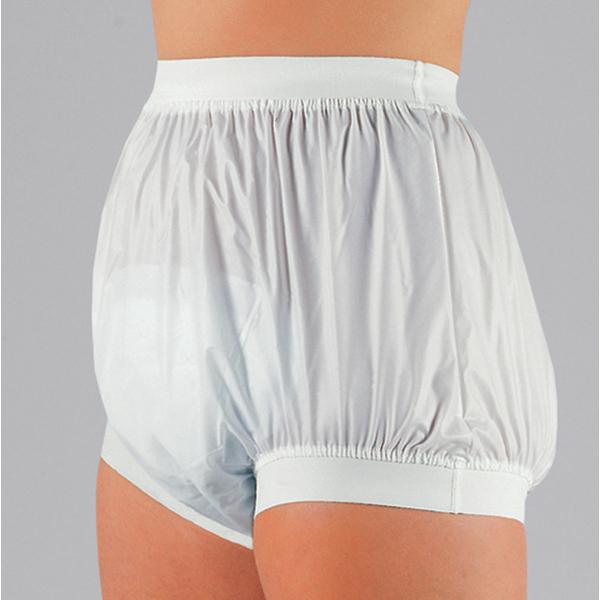 Actual product image Suprima PU briefs slip-on form ladies & gents white (1 x, Regular)