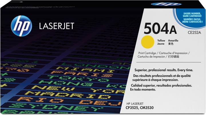 Actual product image HP 504a (Y)
