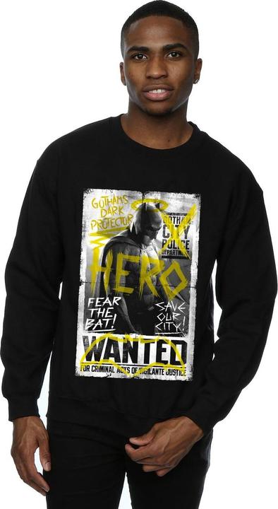 Produktbild Batman v Superman Wanted Poster Sweatshirt (L)