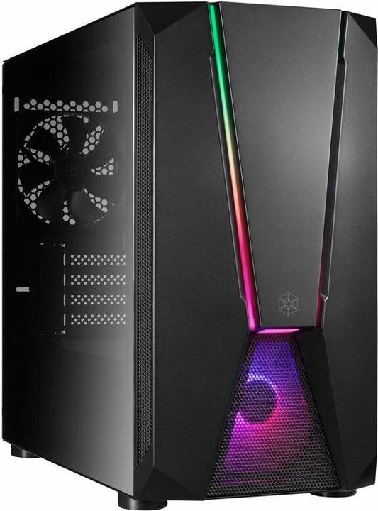 Actual product image Silverstone Fara V1M Pro Micro-ATX Case, ARGB, Tempered Glass (mATX, Mini-ITX)