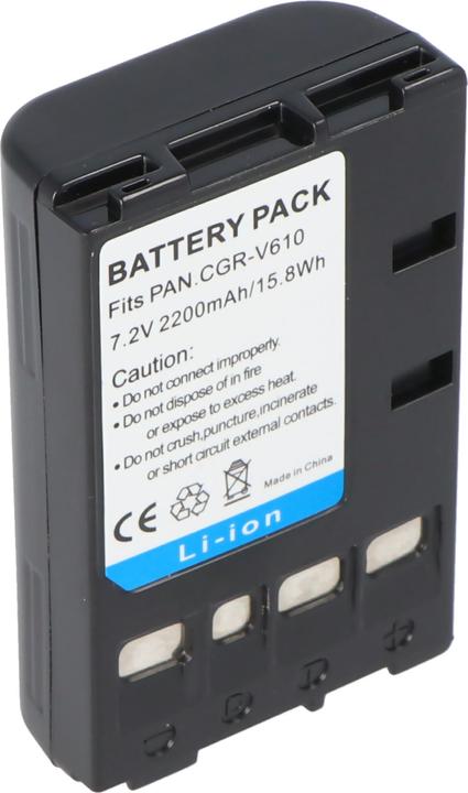 Produktbild AccuCell Akku Panasonic CGR-V14S Akku CGR-V610 CGR-V620 (Akku)