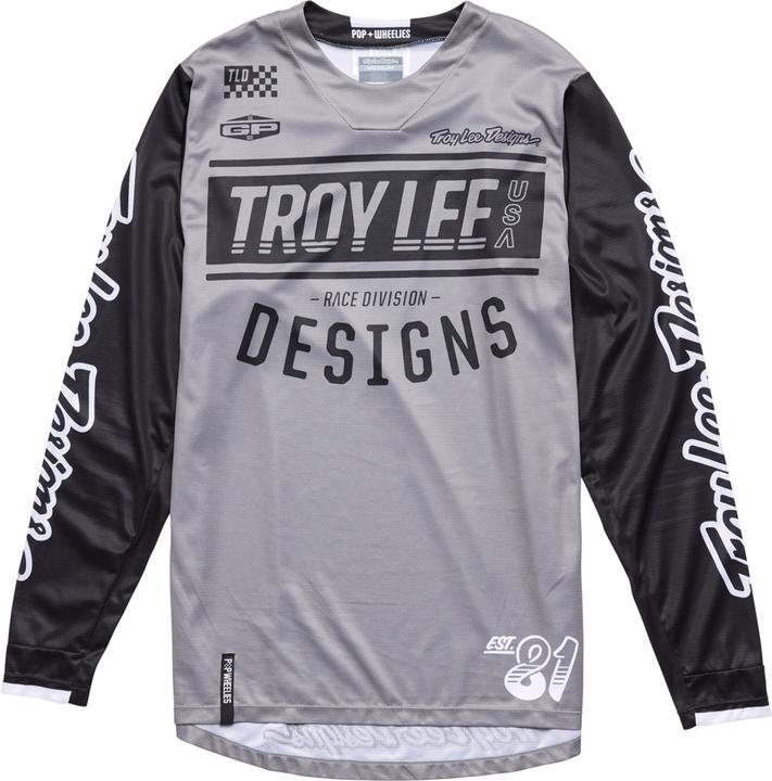 Image du produit Troy Lee Designs GP Jersey, Race 81, gris, XL (XL)