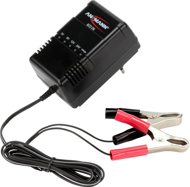 Immagine prodotto Ansmann 220V Ladegerät für 12V Akku (24V, 6V, 12V, 24 A)