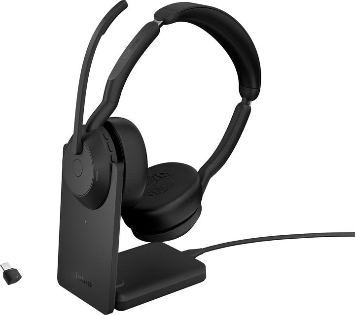 Actual product image Jabra Evolve2 55 UC (Wireless, USB-C)