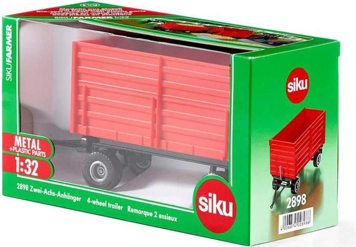 Actual product image Siku Two axle trailers