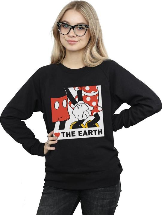 Produktbild Disney Mickey Mouse Heart The Earth Sweatshirt (S)