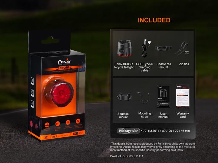 Produktbild Fenix BC06R (90 lm)